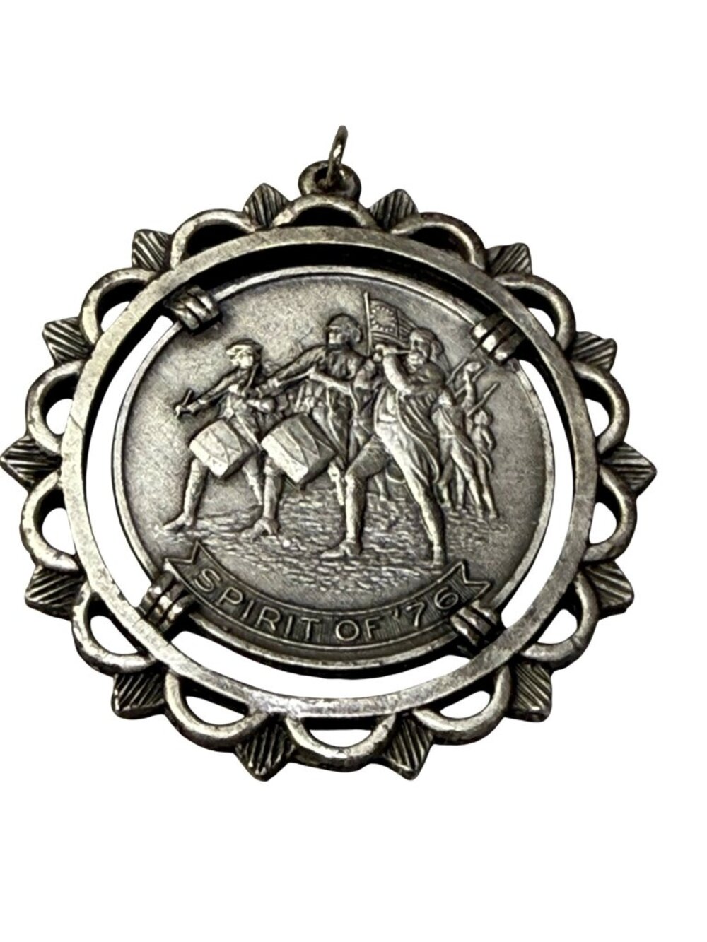 Spirit Of 76 Bicentennial Medal Pendant United States Of America 1776-1976